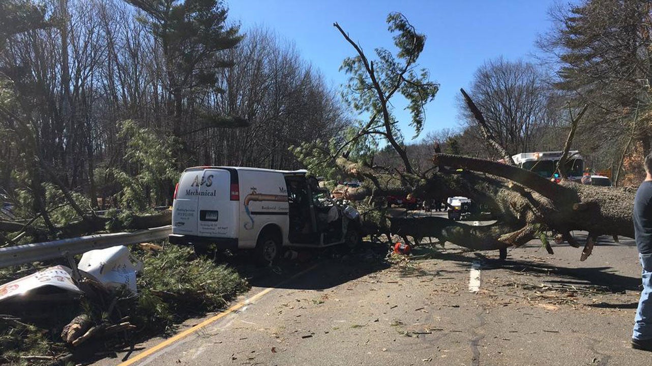 New England Wind Storm Kills 2; Tens of Thousands Lose Power Weather