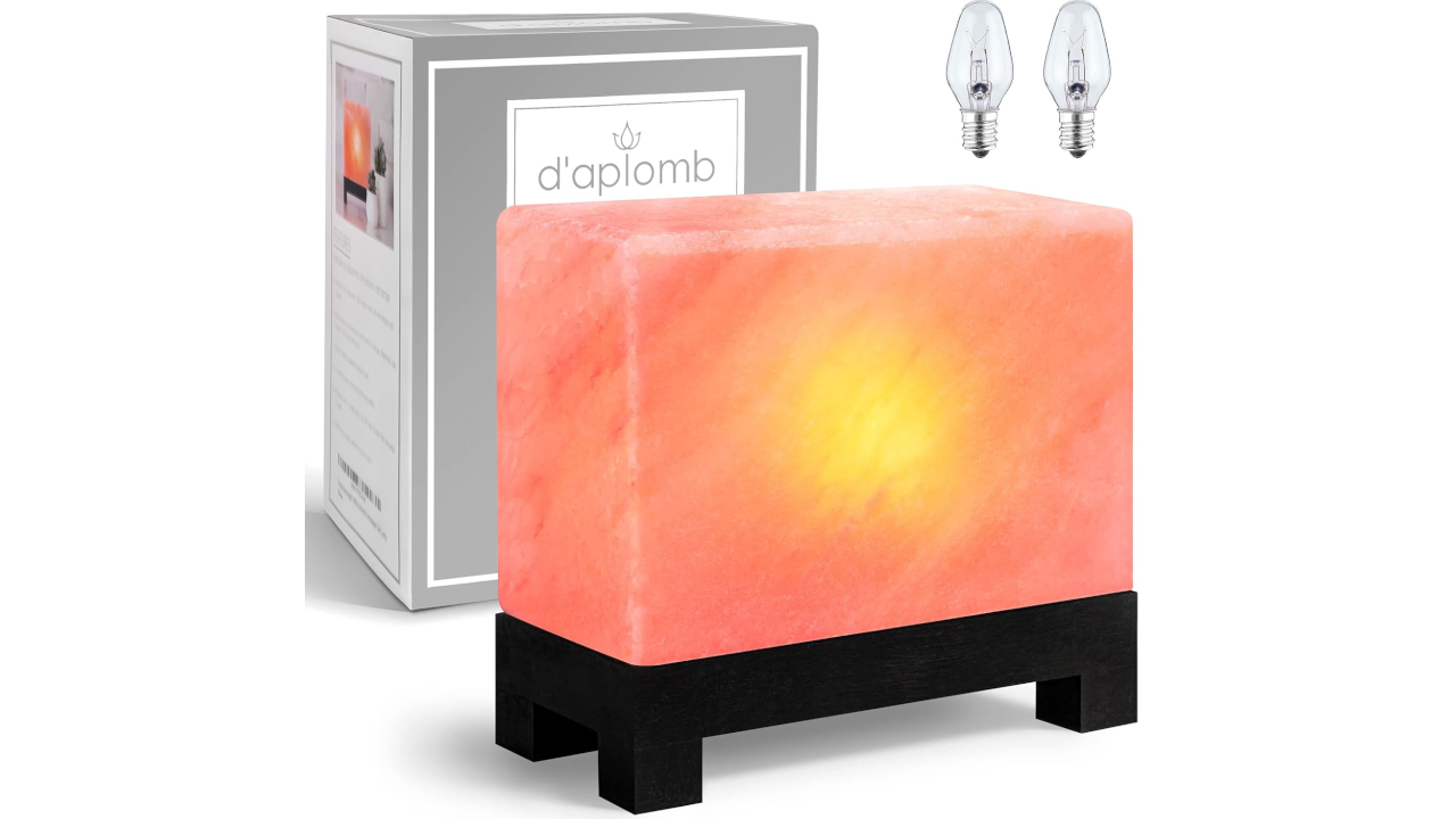 d’aplomb Modern Rectangle Himalayan Salt Lamp