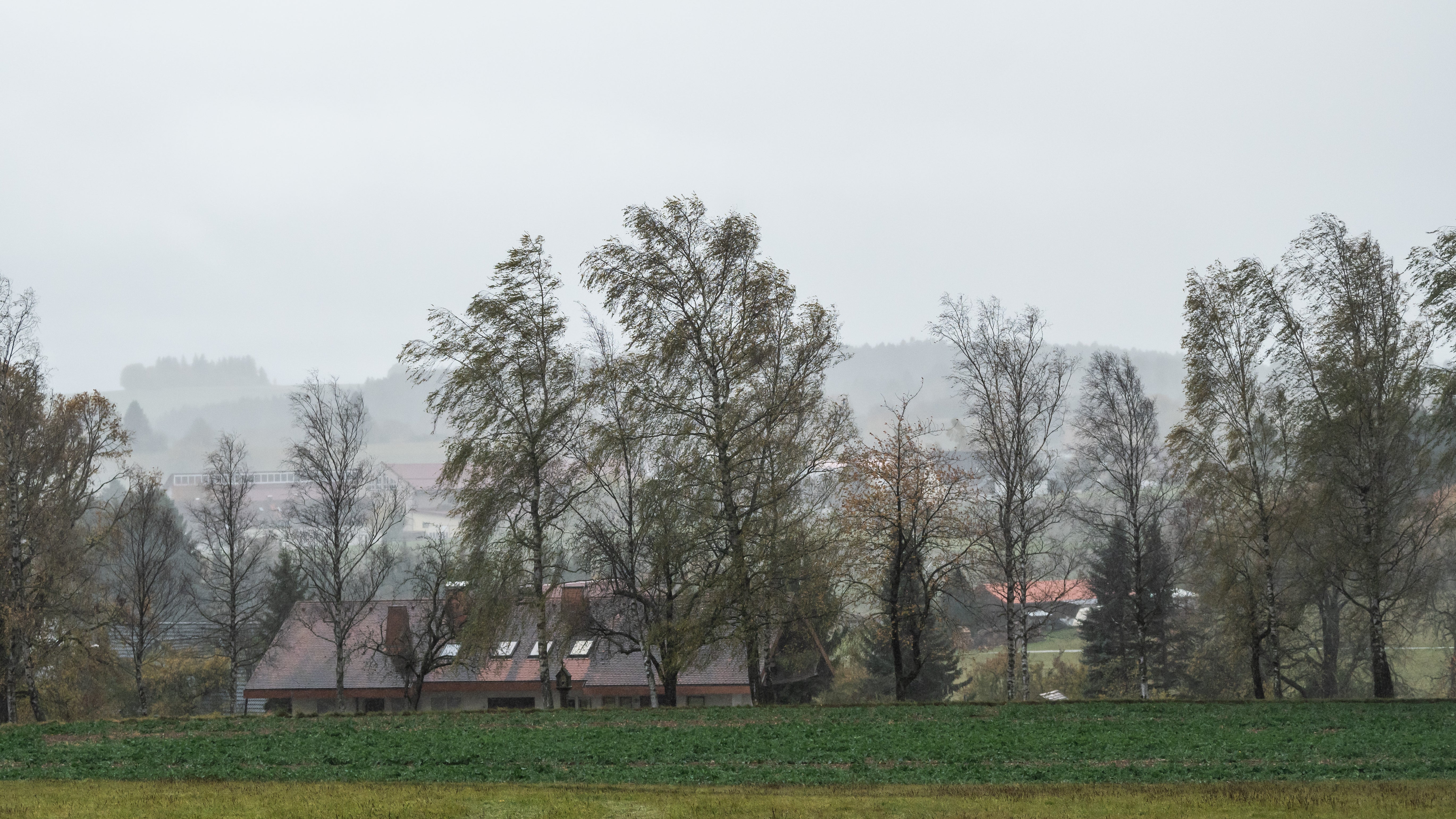 Wetter Sturm braust über den Norden