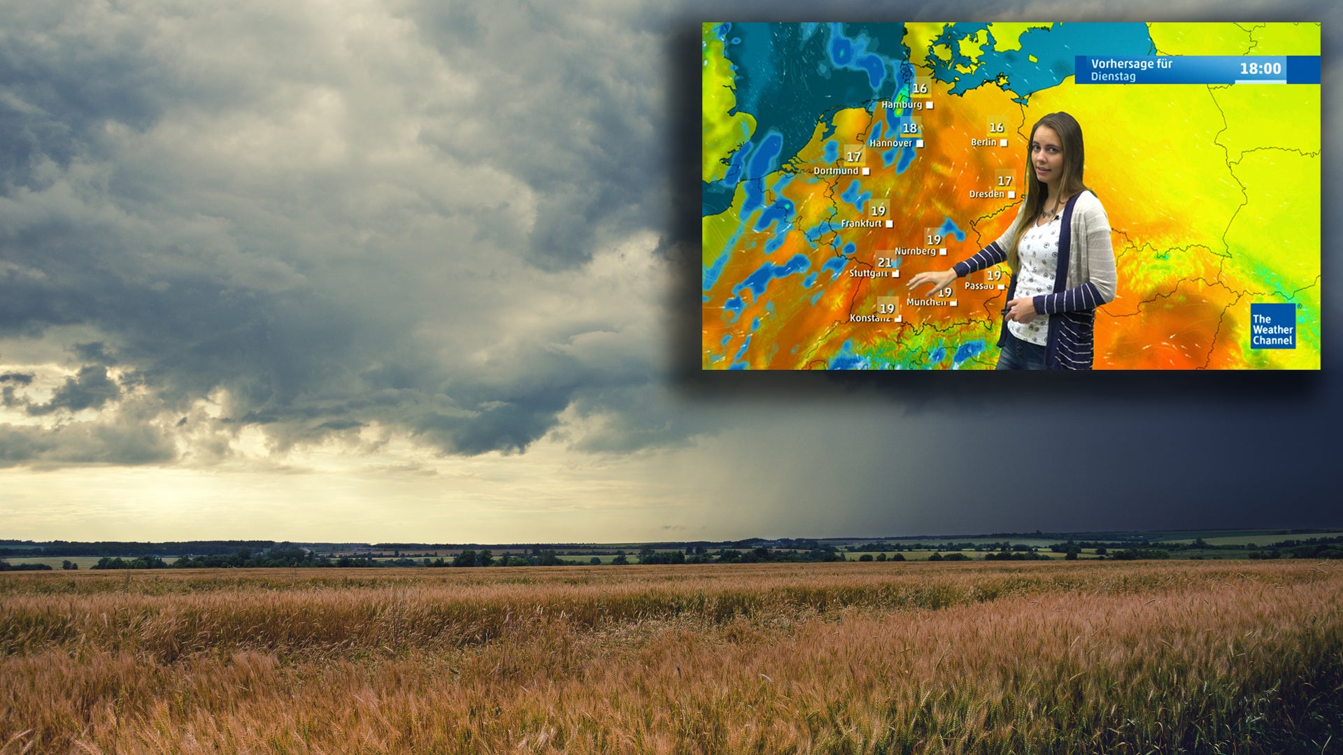 Tief Otto bringt Gewitter und Starkregen wo es besonders nass wird