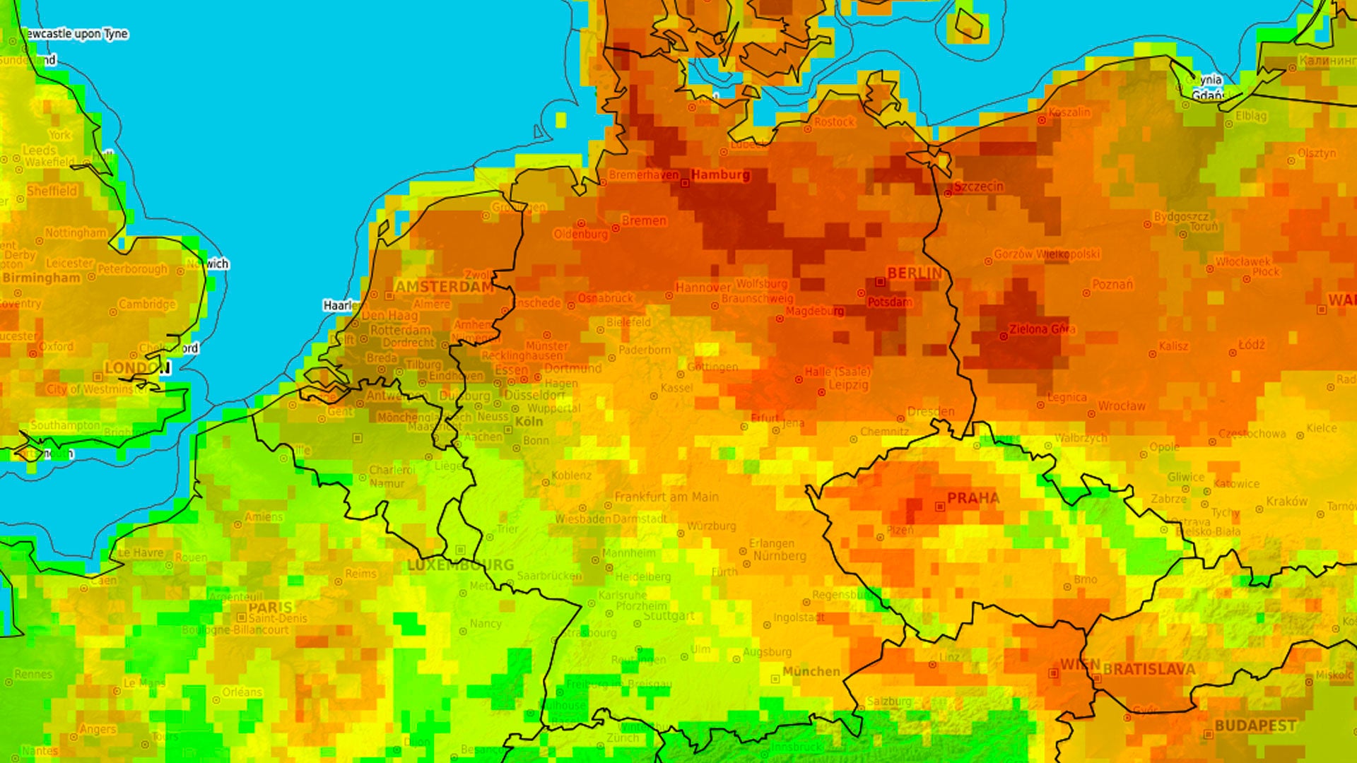 Alarmstufe Rot Der Norden aus wo die Waldbrandgefahr am