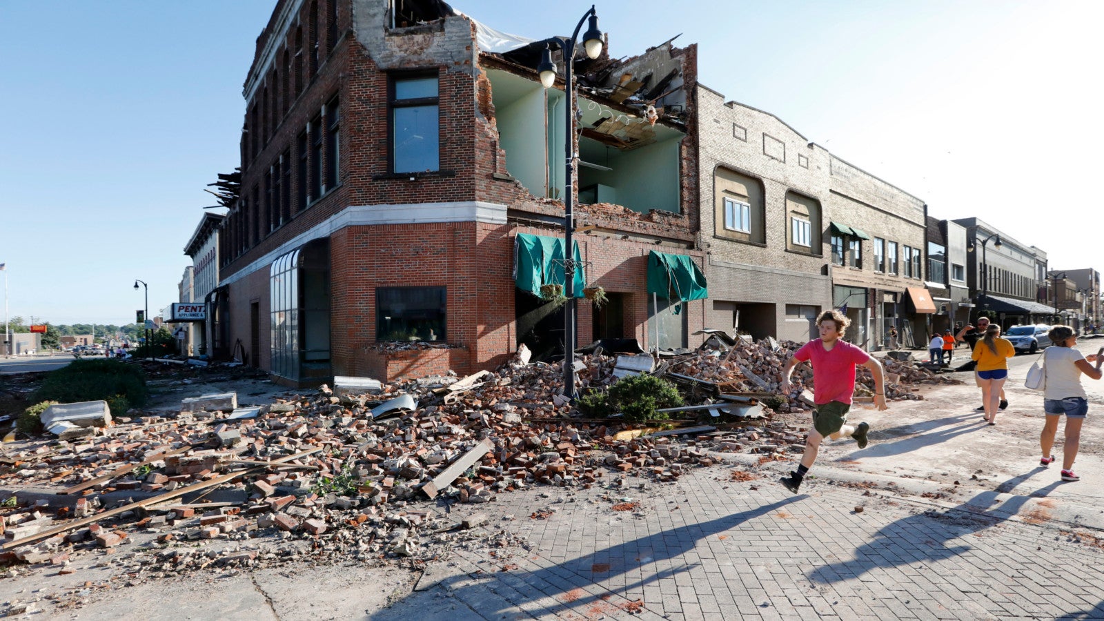 Sie kamen völlig überraschend Tornados in Iowa richten Verwüstung an