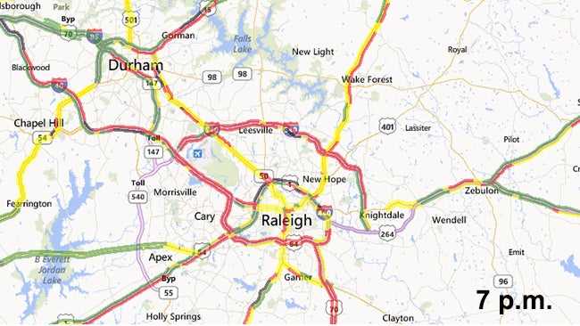 Winter Storm Pax: Raleigh-Durham Drivers Search for Cars They Abandoned During Winter Storm