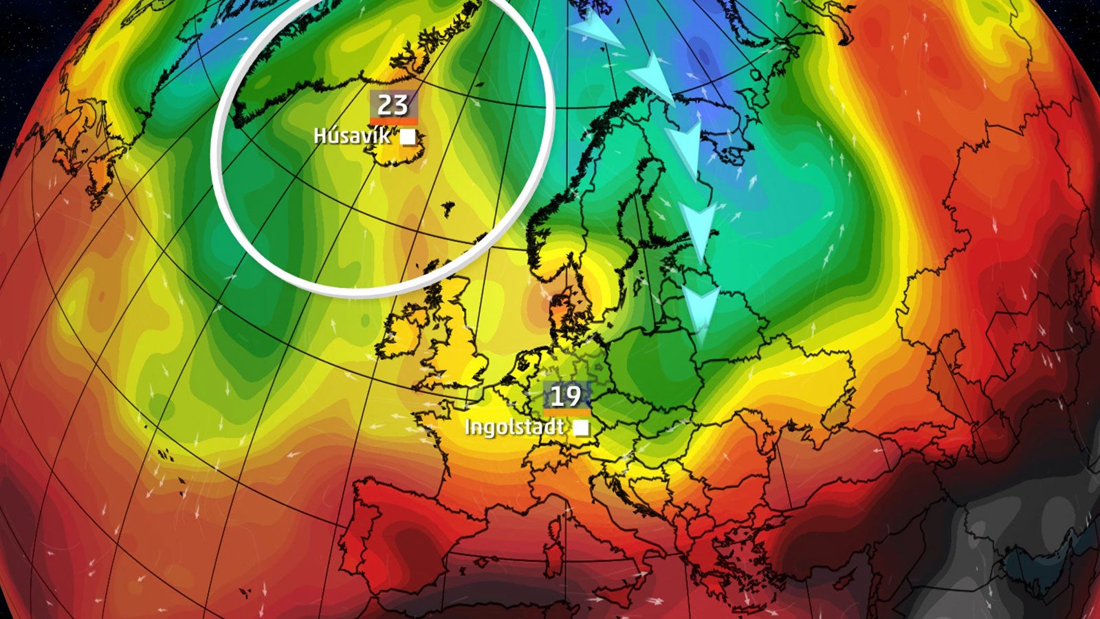 Island wärmer als Ingolstadt: Azorenhoch pumpt subtropische Luft in den Norden | The Weather Channel