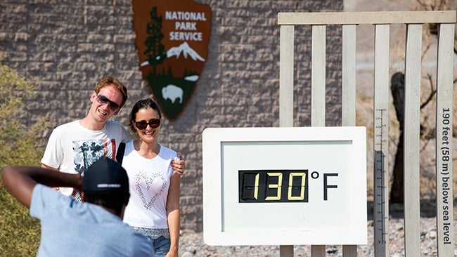 On This Date Death Valley Reached - Death Valley 130 Digital AP 