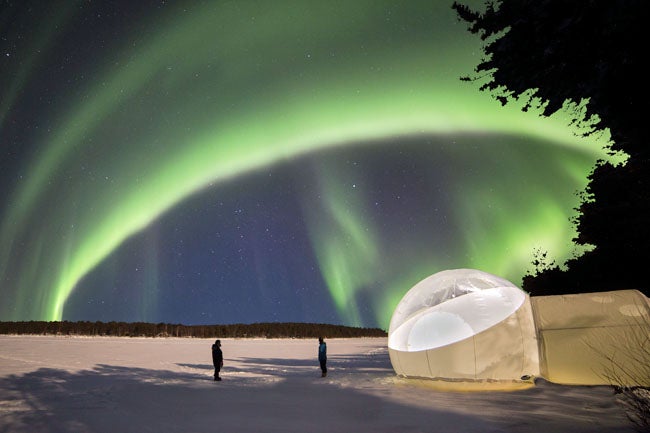 Nellim, Finland- The Aurora Bubble