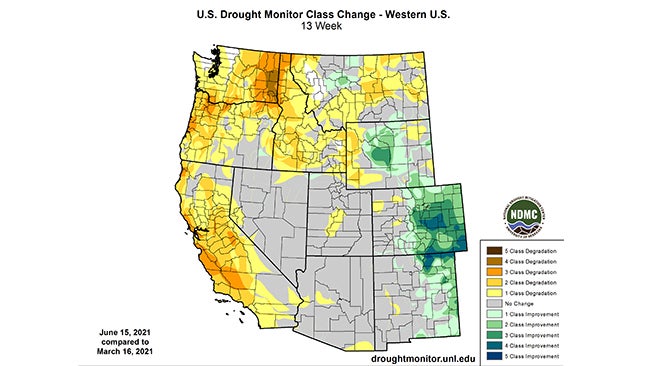 Western drought 2021