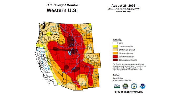 Western drought 2021