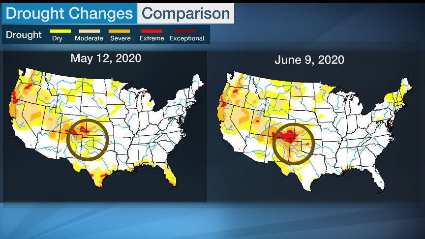 Drought and Fire Concerns Intensify as a Flash Drought Develops in ...