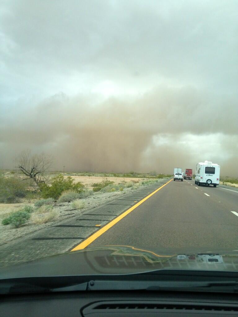 Wild Weather Brings Dust Storm and Hail to Phoenix The Weather Channel