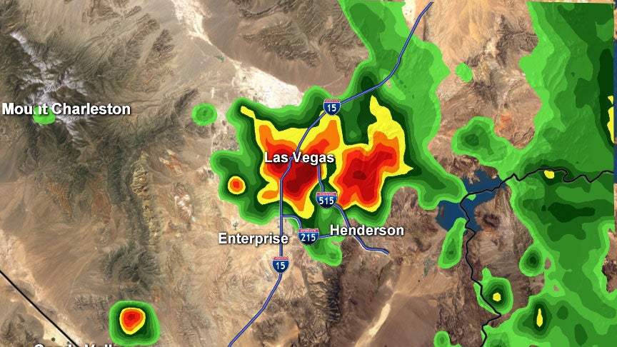 Las Vegas Thunderstorm Brings High Water to the Strip | The Weather Channel