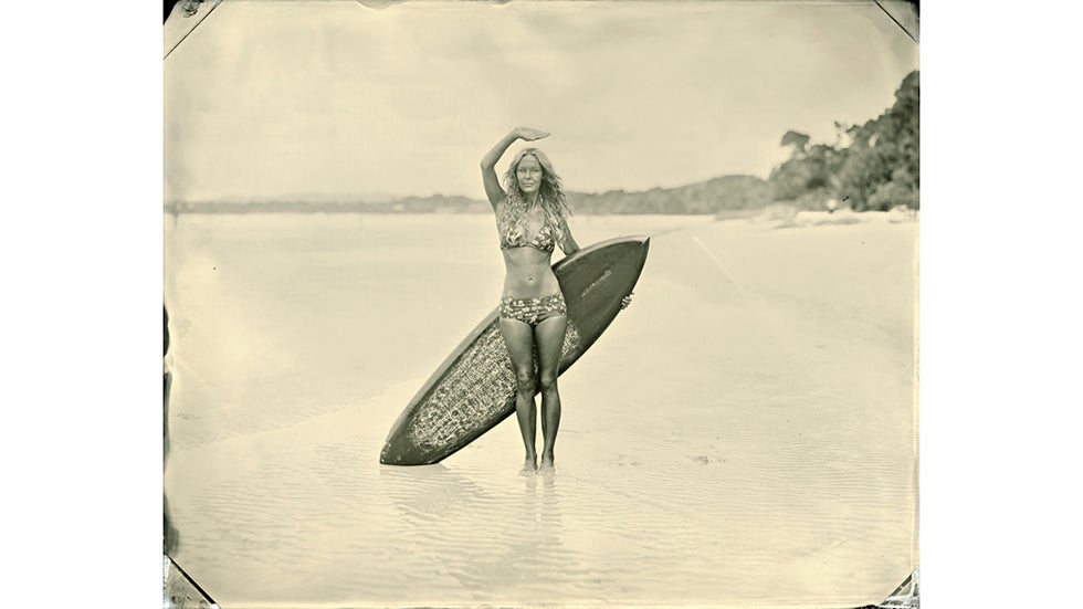 Modern-Day Surfers Captured in Retro Photos