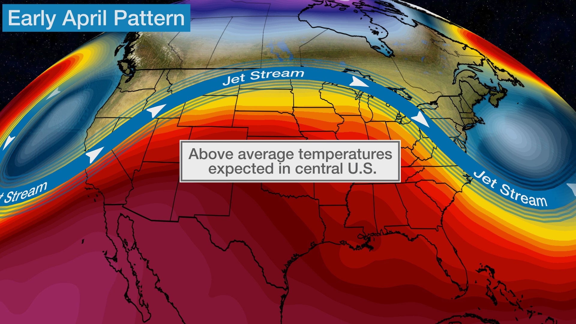 April Temperature Outlook: Warmer Than Average Conditions Expected for ...