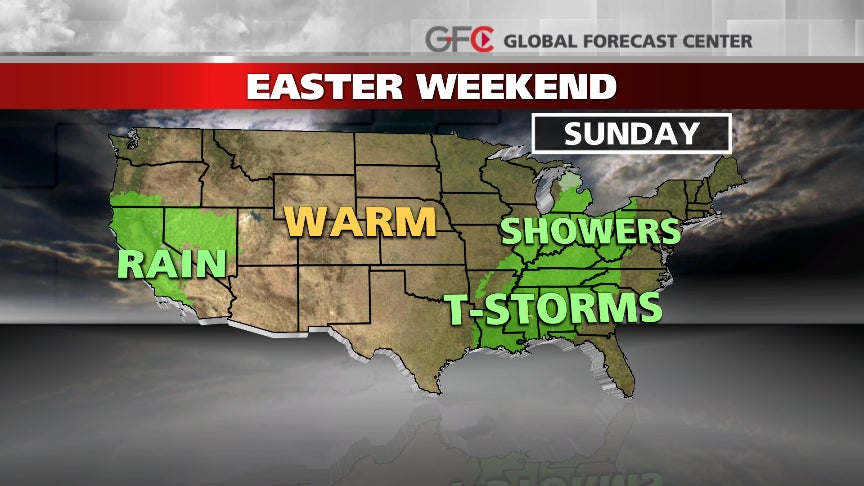 Easter Weekend Forecast