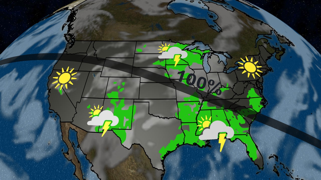 One Year Away From Total Solar Eclipse – NBC Connecticut Connecticut solar eclipse weather