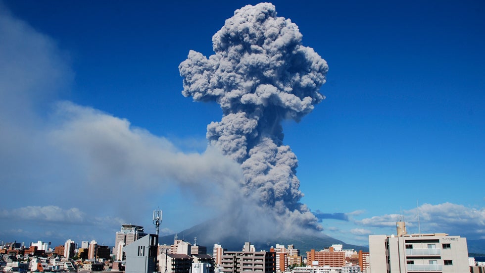 Sakurajima Volcano Erupts in Japan: Largest Eruption in Decades Sends