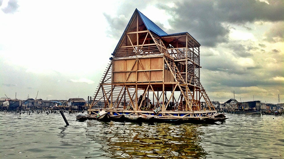NL&Eacute;'s Makoko Floating School Nominated for Design of the Year from London's Design Museum (PHOTOS)