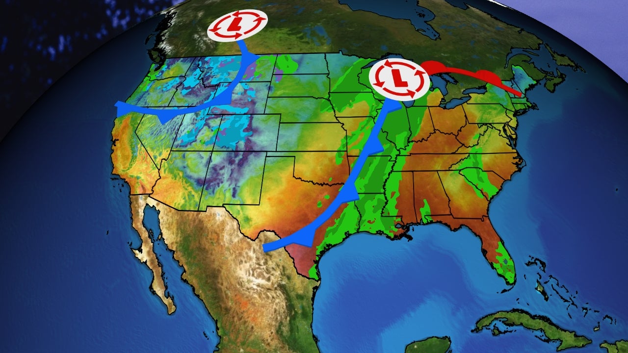 Election Day Weather: Rain, Storms Possible In Swing States