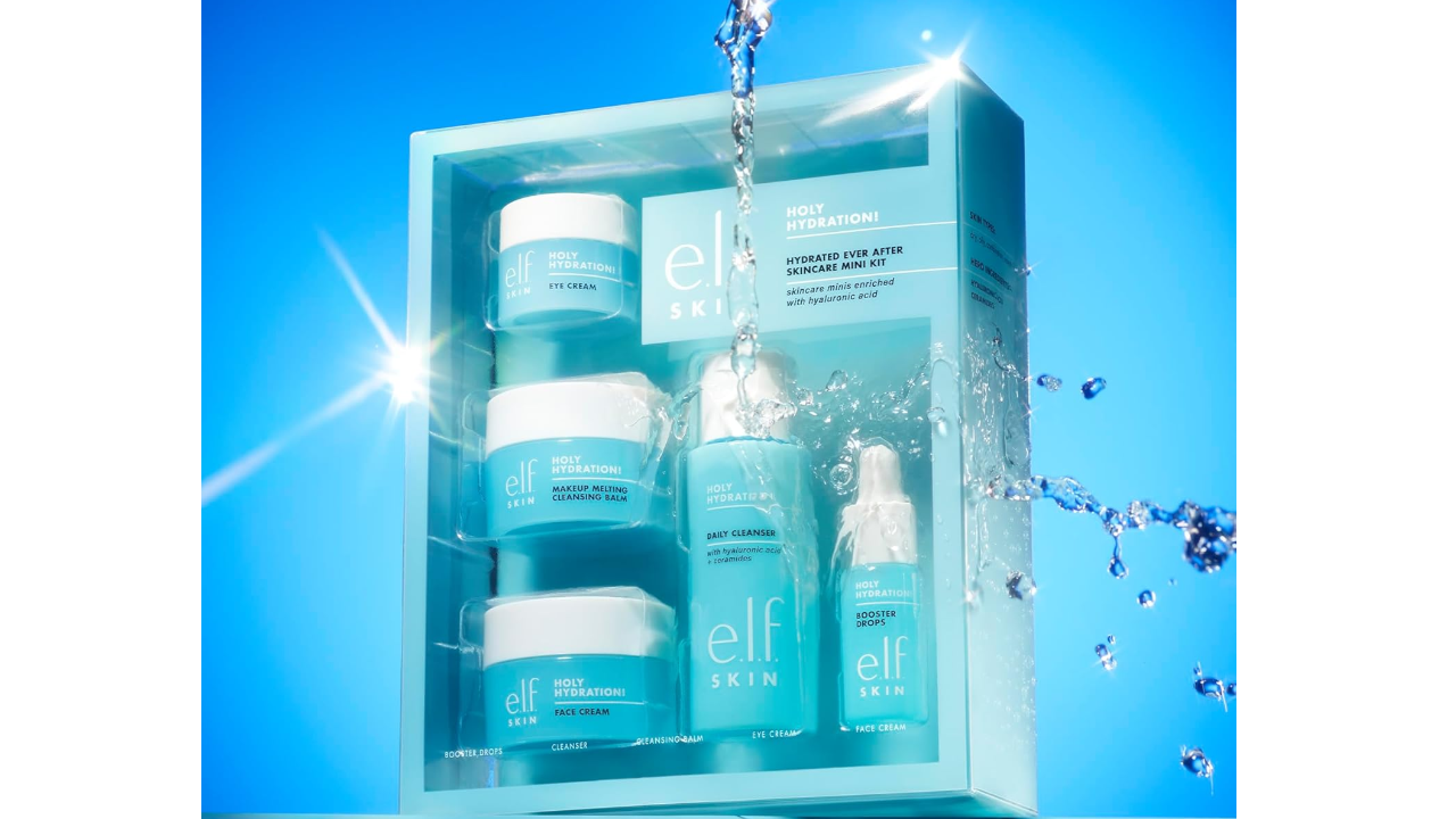 e.l.f Hydrated Ever After Skincare Mini Kit (5-Piece)