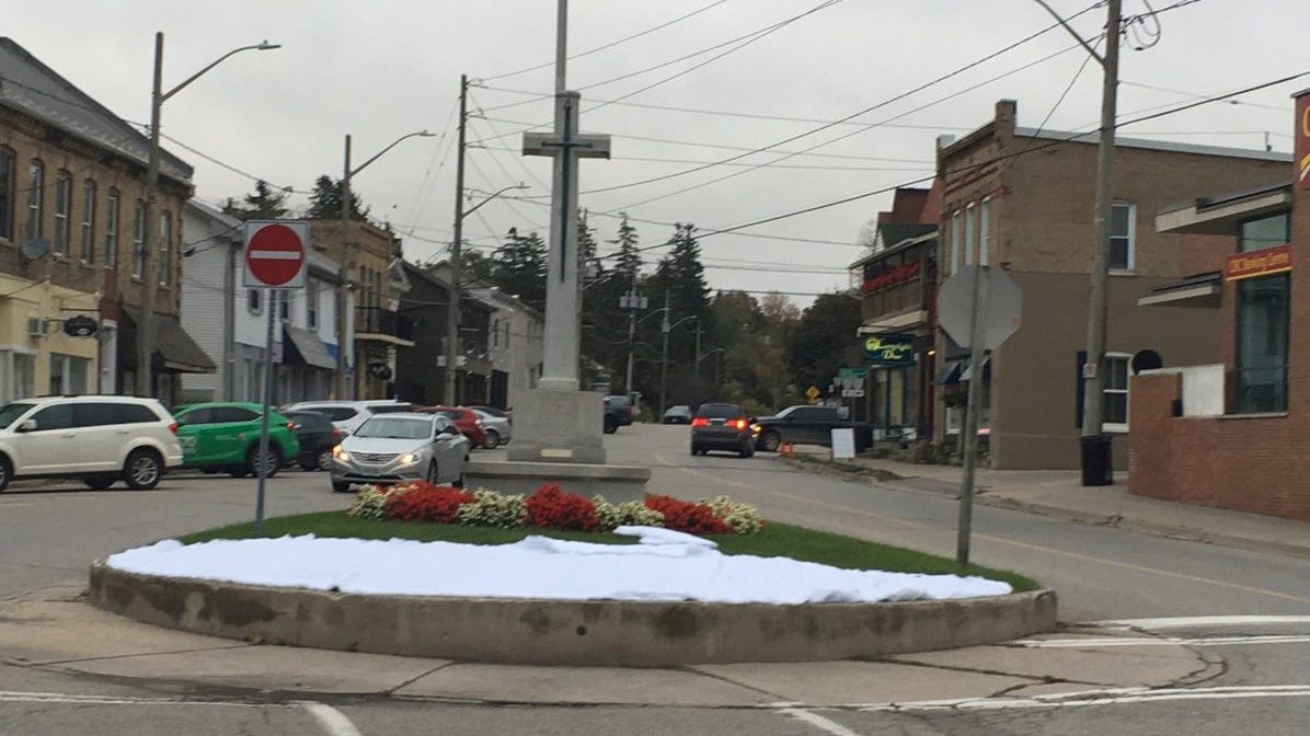 Ontario Town Surprised with Fake Snow The Weather Channel