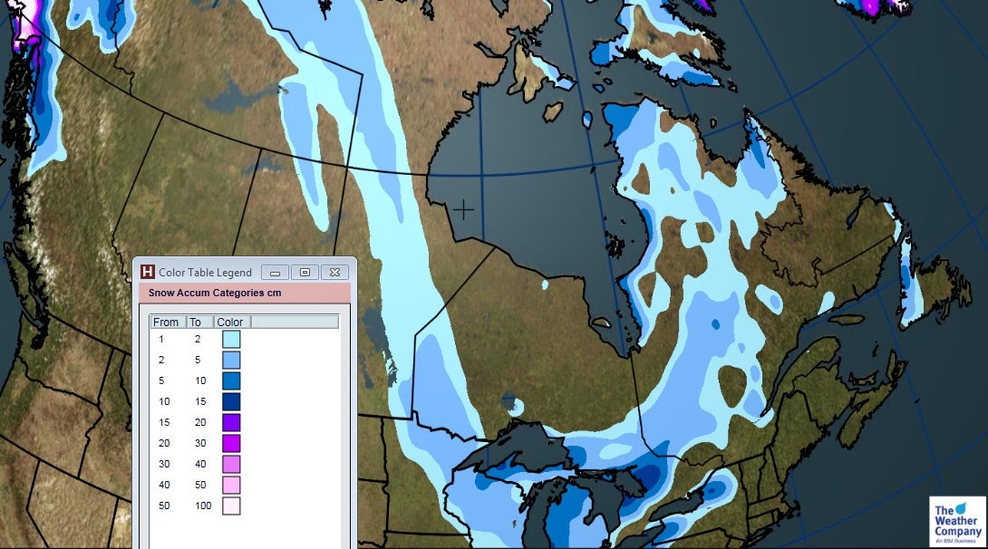 Northern Ontario Snow to Taper Off, Cold Temps Coming for Central