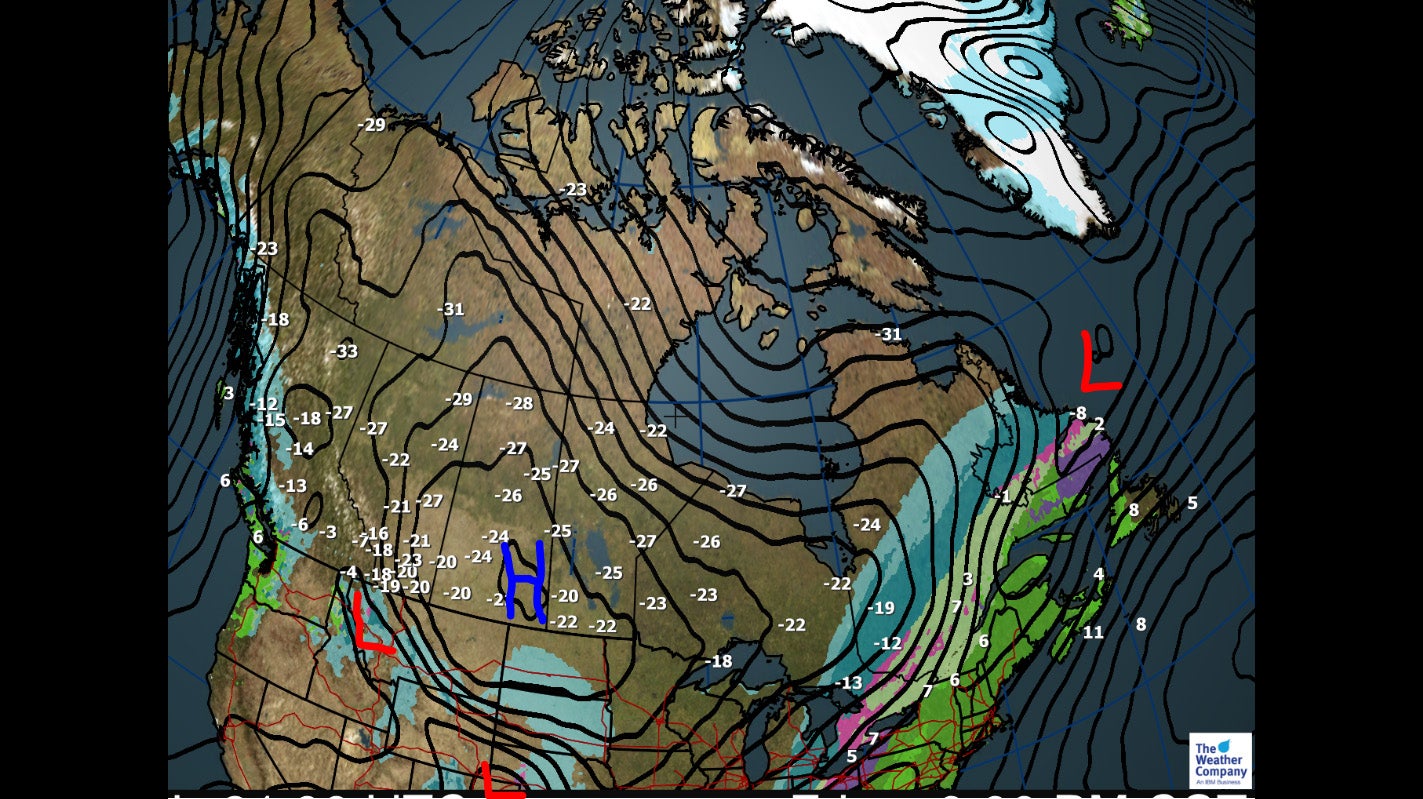 Winter Storm Hunter Snowfall Forecast Downgraded for Toronto