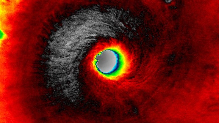 Satellite Images Illustrate the Power of Category 5 Tropical Cyclone ...
