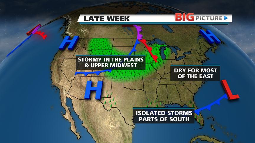 Father's Day Weekend Outlook