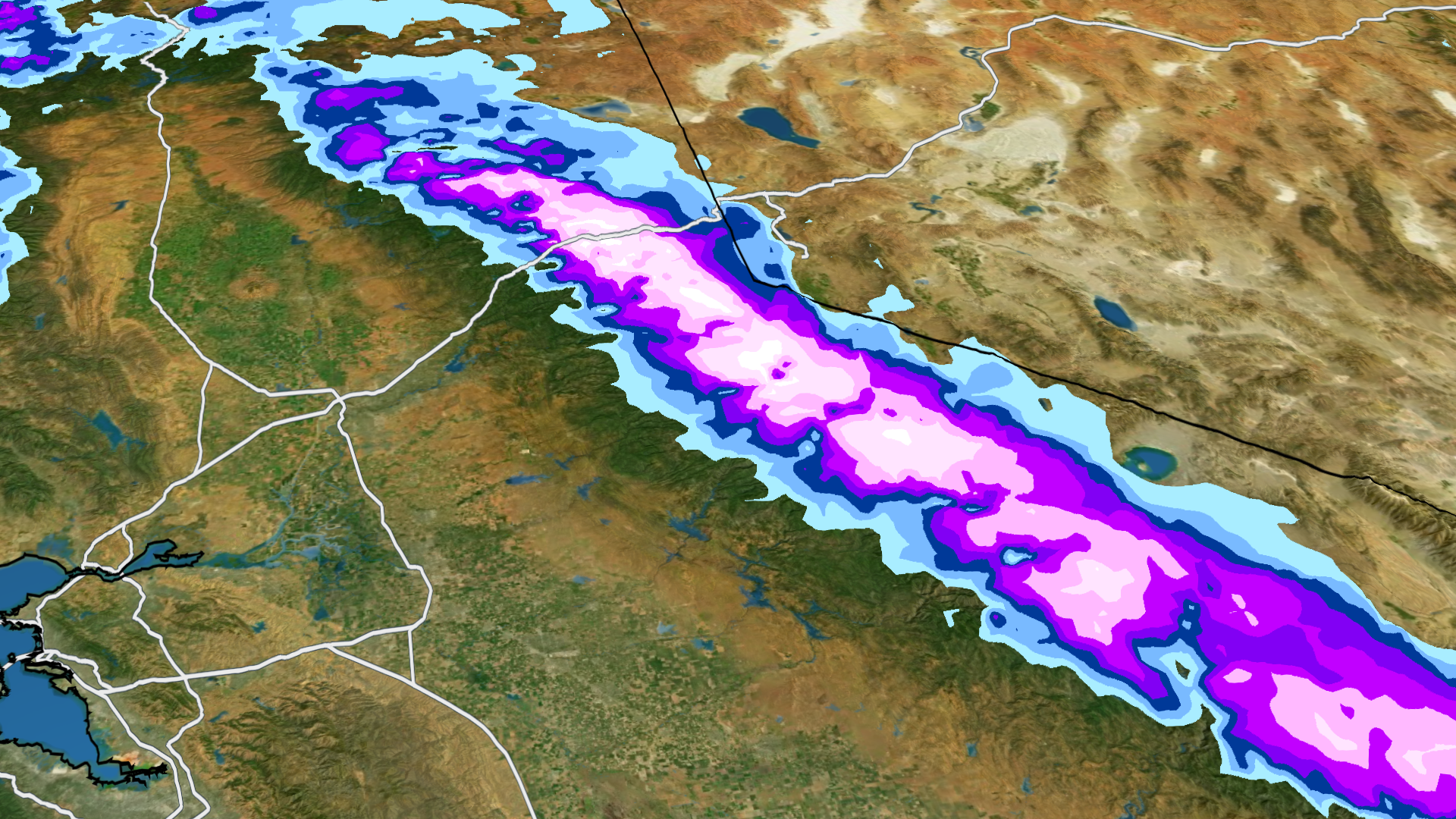 Sierra Blizzard Alert: Heavy Snow, Winds Moving In