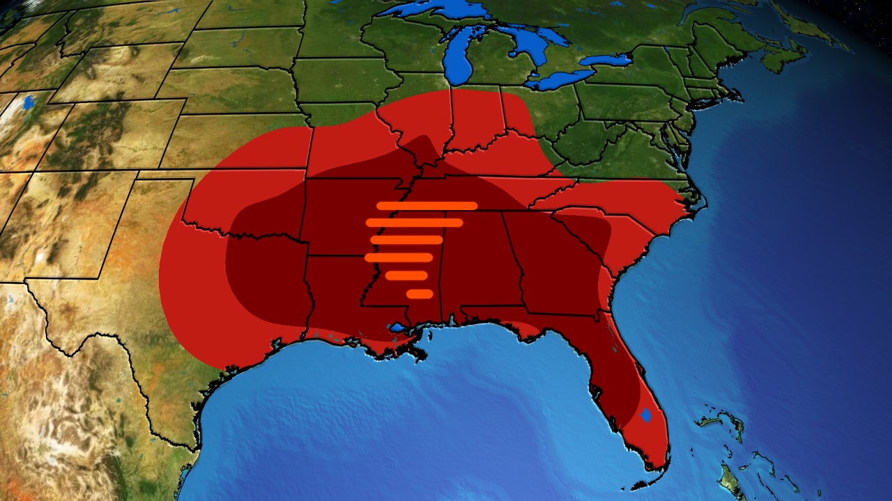 February Tornado Threat Is Usually Highest In The South, Except In 2024