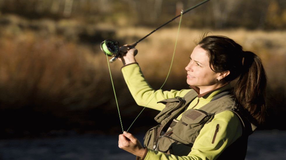 Beginners Hoping To Catch On To Fly Fishing