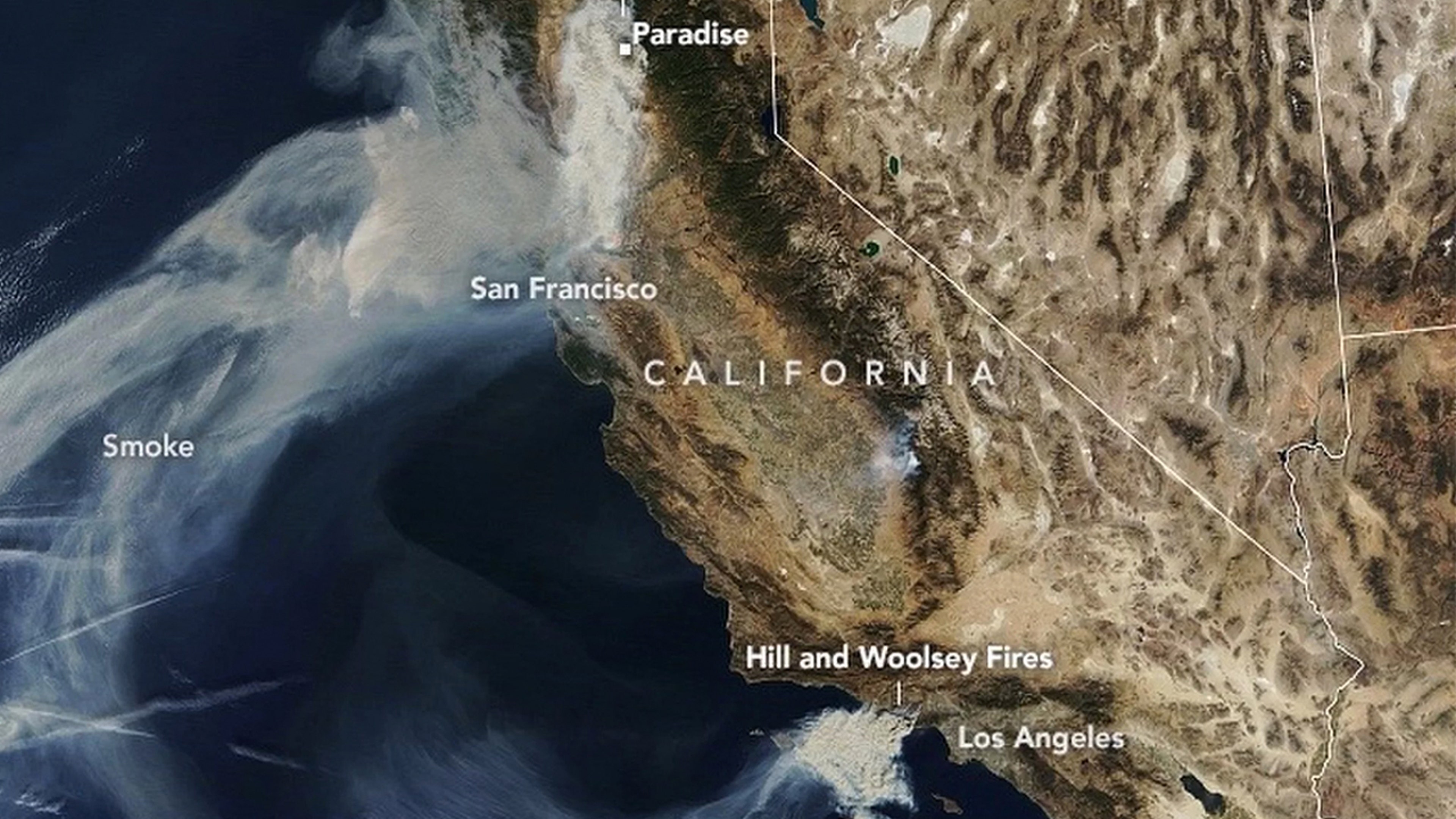 California Wildfires From Space Show Their Massive Scope | The Weather  Channel