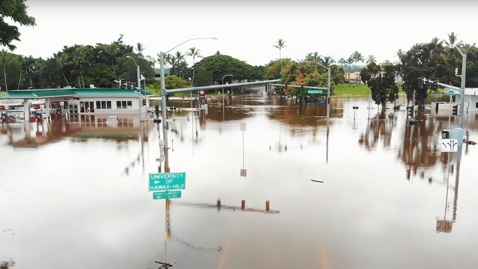 Tropical Storm Lane Now a Big Rainmaker for the Hawaiian Islands