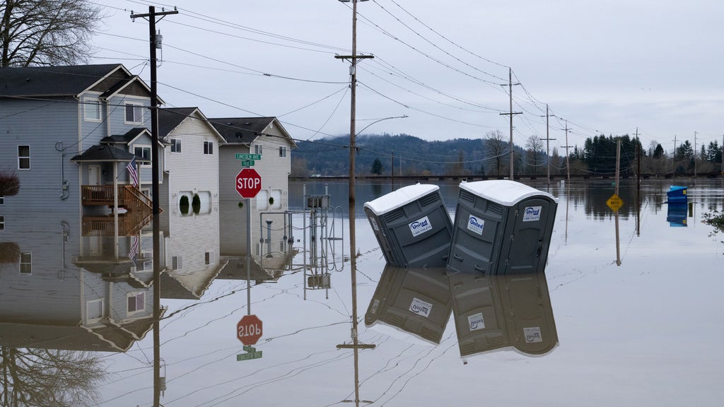Families Stranded, Homes Washed Away As Rivers Keep Rising In Historic Washington Flooding
