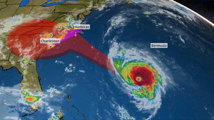 Hurricane Florence Targets Carolinas, Appalachians With Potentially Catastrophic Flooding, Destructive Winds; Hurricane Warning Issued