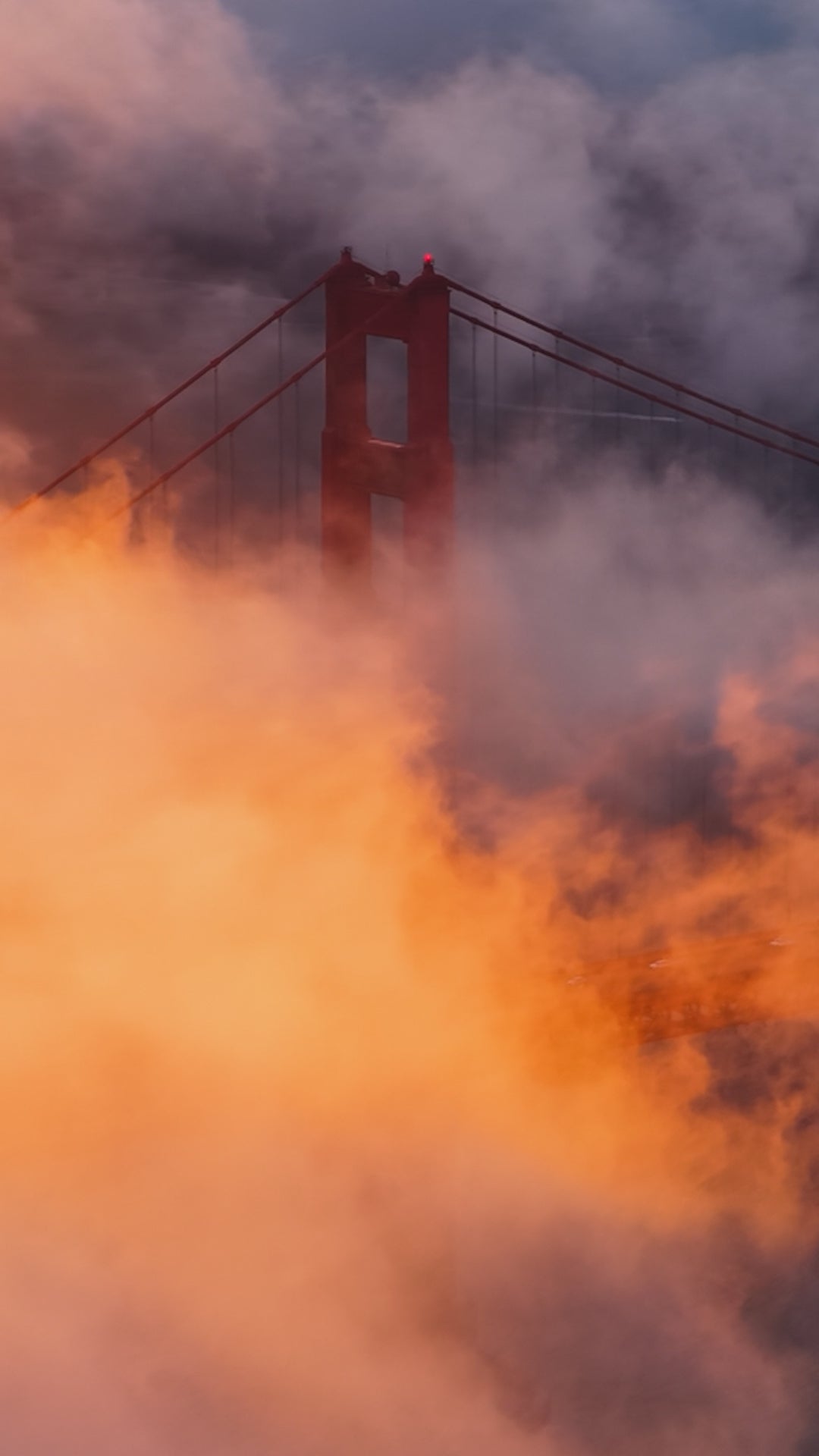400 Miles Of Fog Descends On California