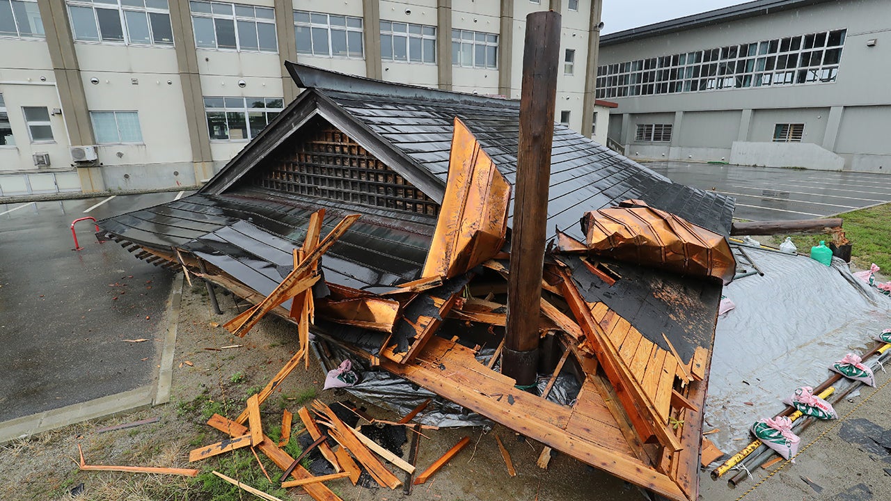 Photos from Japan's 6.4 Magnitude Earthquake