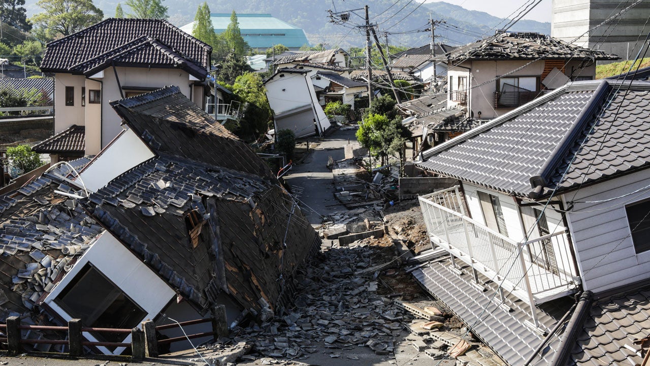 American Aid Arrives in Quake-Ravaged Southern Japan as Crews Continue Search for Missing