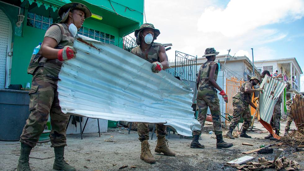 Hurricane Maria Hits Caribbean; Dominica Prime Minister Roosevelt