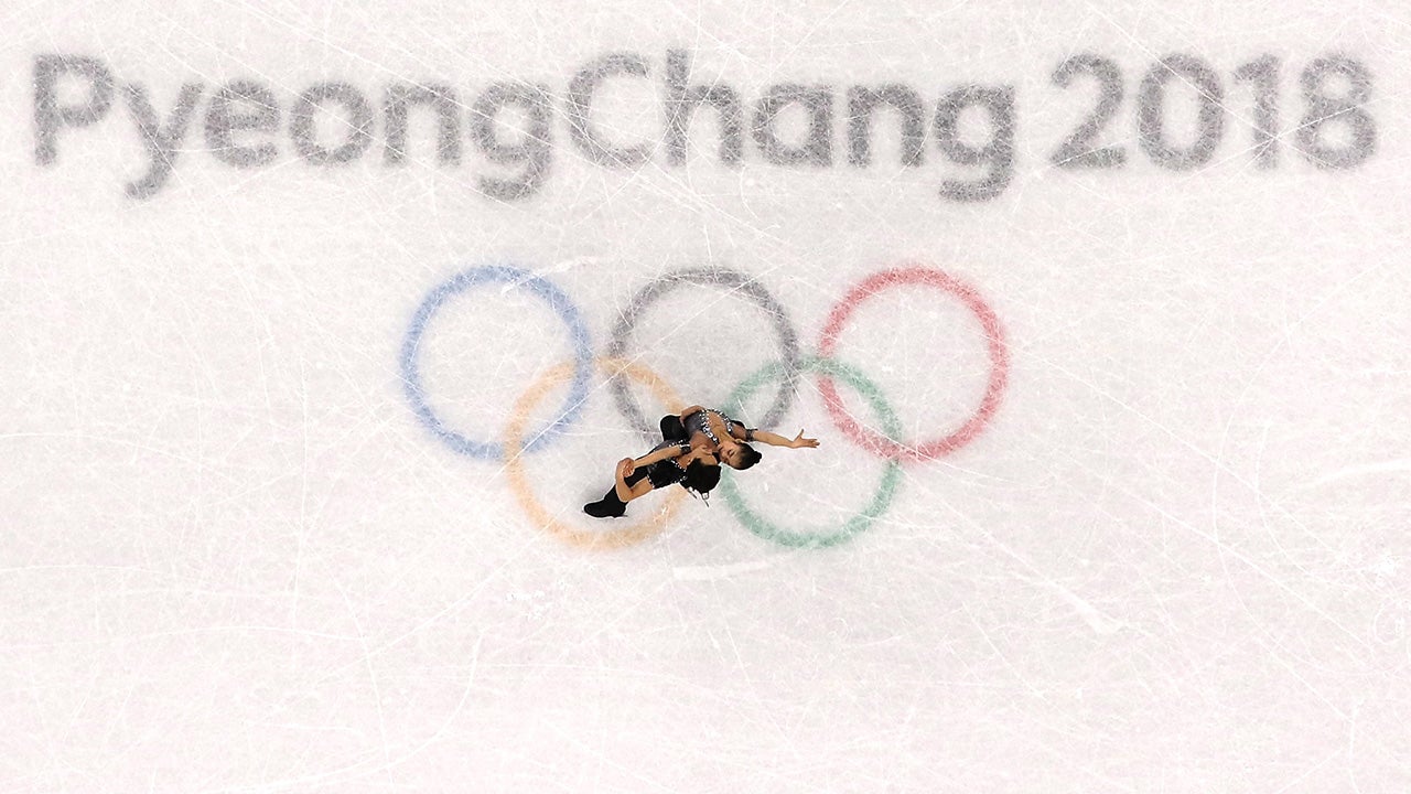 Aerial Photos of the Olympics Show Athletes' Strength and Grace