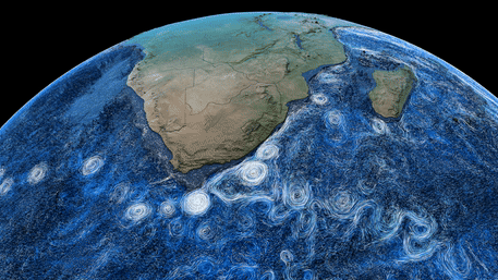 satellite image showing Earth