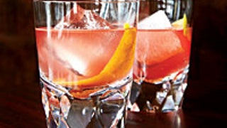 Gin-Campari Old-Fashioned