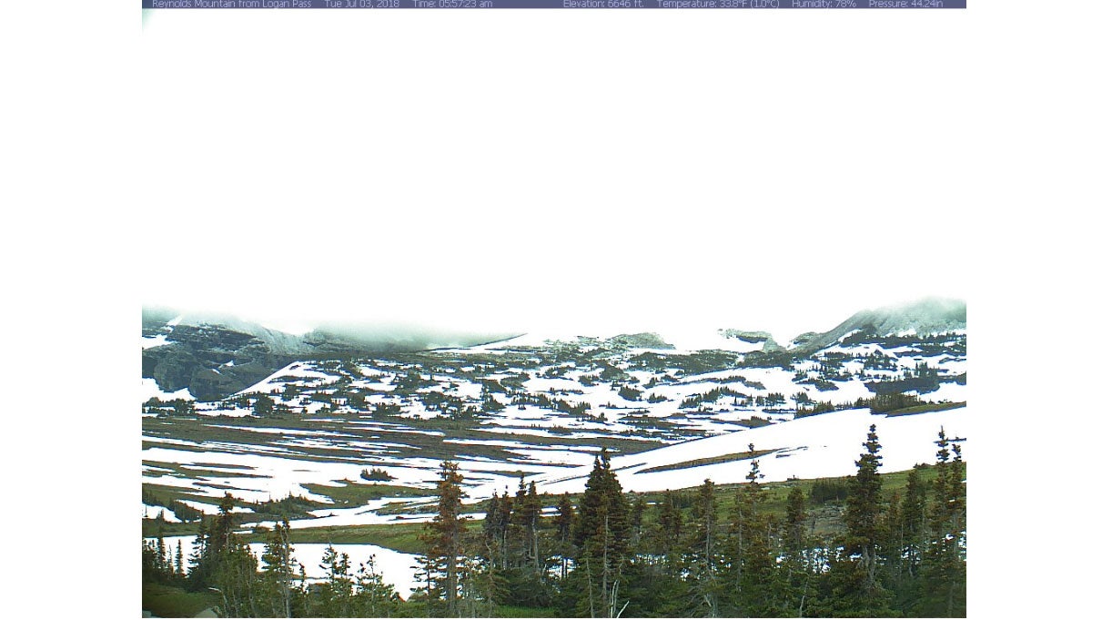 Snow Blankets Parts of the Northern Rockies Days Before July Fourth