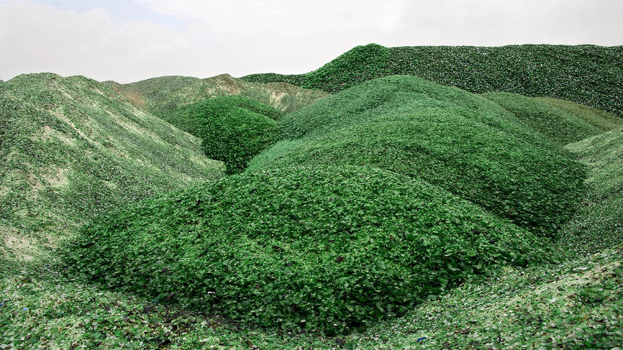 Man-Made Glass Mountains in Israel (PHOTOS)
