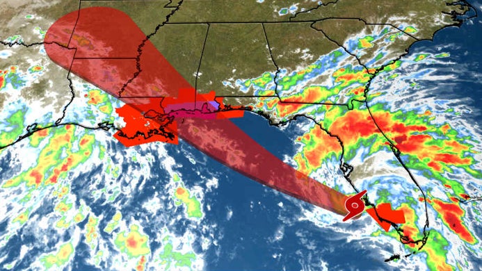 Tropical Storm Gordon Expected to Become a Hurricane in the Gulf of Mexico; Hurr...