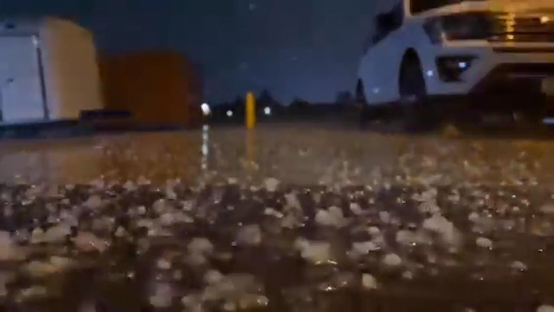 Graupel Fell From The Sky In Vegas