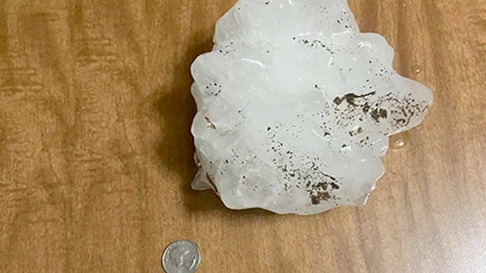 On Today's Date: Texas Hailstone Sets A State Size Record | Weather.com