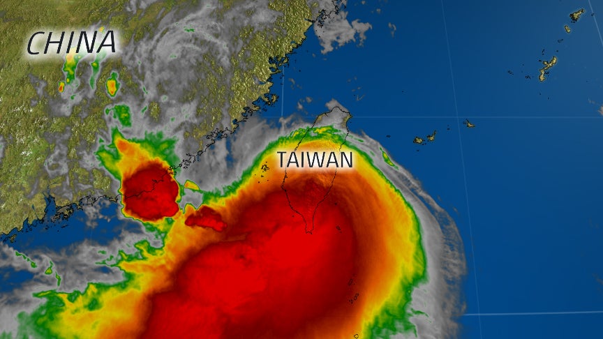 Tropical Storm Haitang Hammered Taiwan With More Heavy Rain, Flooding Immediately After Nesat