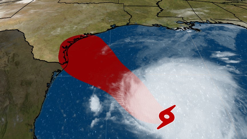Tropical Storm Harvey an Extremely Dangerous Flood Threat for Texas ...
