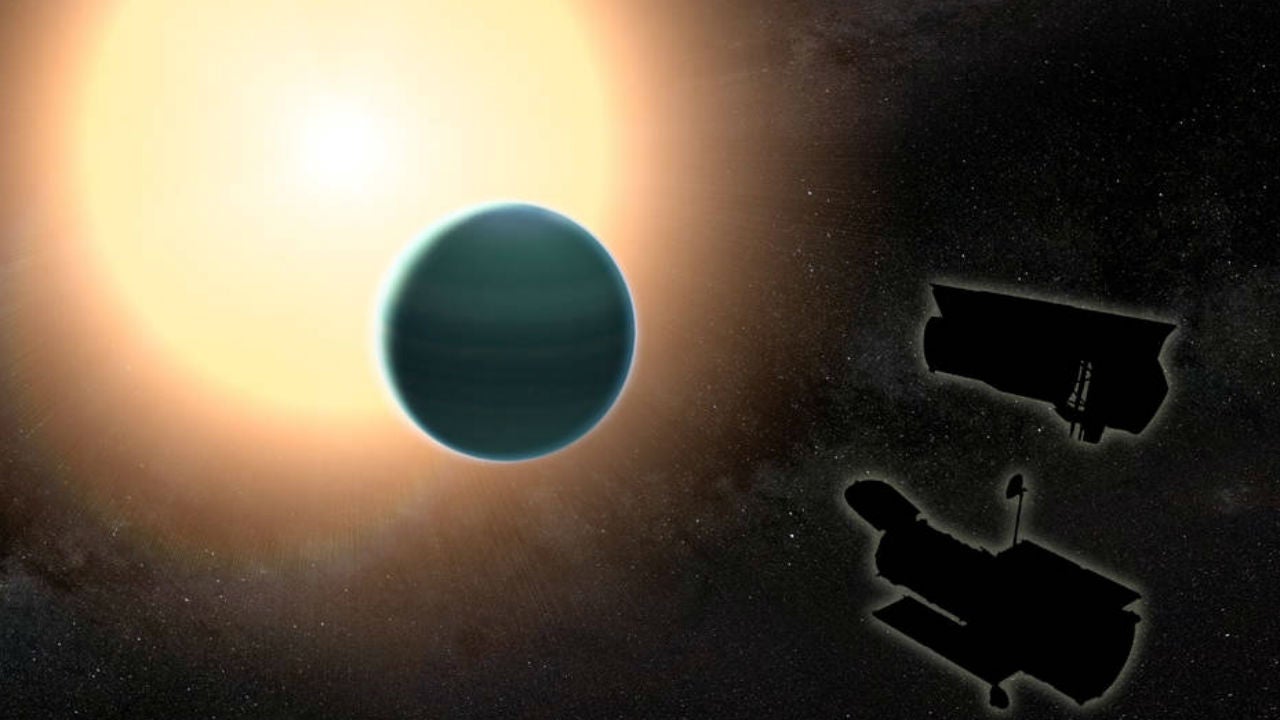 Warm, Neptune-Sized Planet Has Water-Laden Atmosphere and a Few Surprises for Astronomers 
